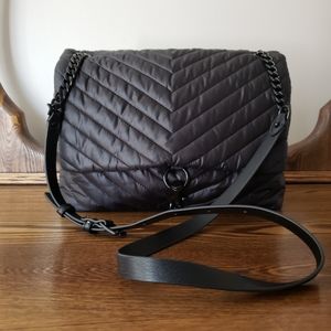 Rebecca Minkoff Edie Nylon Jumbo Flap Shoulder Bag